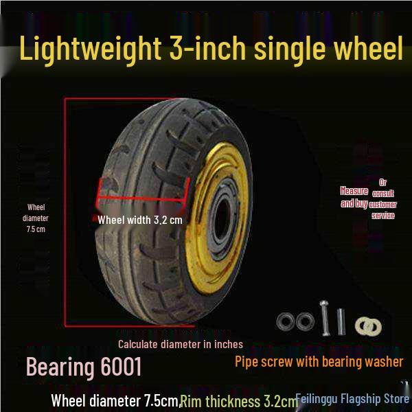 Pneumatic Rubber Caster Wheels: 6 8 10 Heavy Duty Inflatable for Street Cart армия зеленый