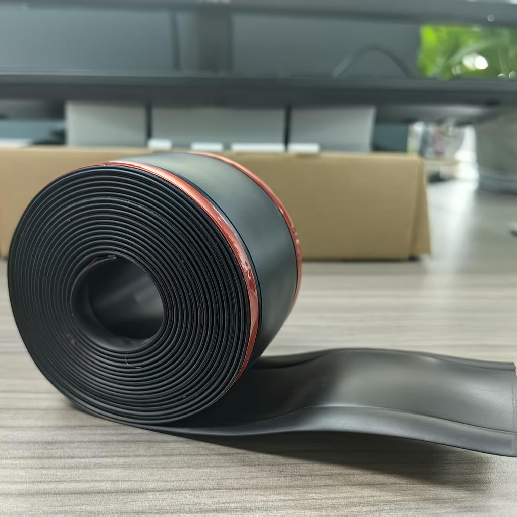 Cable Cover Protector PVC Self-Adhesive Wire Protection Strip Wear Resistant Prevent Trip Wall And Floor Wire Organizer For Home