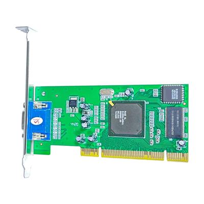 Carte d'affichage PCI VGA ATI L 8 Mo 32 bits Carte tracteur multi-écran Carte vidéo PCI Carte SDRAM VGA pour ordinateur de bureau