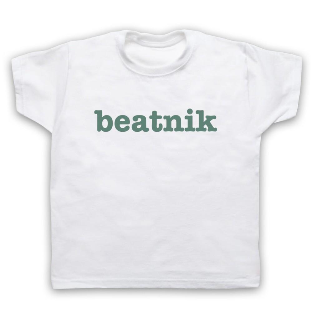 Beatnik Hipster Retro Slogan Beat Generation Spiritual Kids Childs T-Shirt