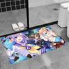 Anime Hyperdimension Neptunia Floor Mat Rectangle Anti-slip Home Soft Badmat Front Door Indoor Outdoor Mat Welcome Doormat