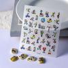 Japanese Style 5D Cute Dog Nail Art Stickers - Tough, Thin, and Adorable Decorations