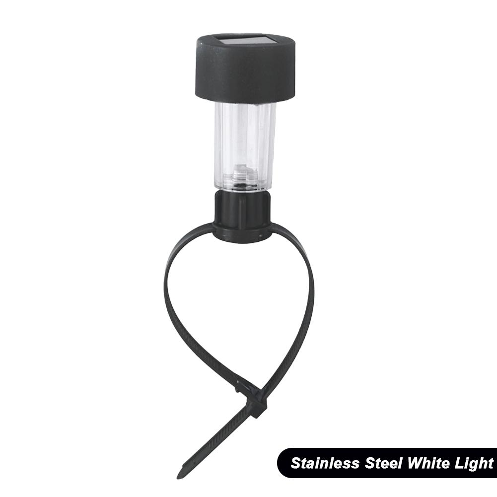 

Светодиодная солнечная лампа для бассейна, водонепроницаемые солнечные лампы, декор для наружного плавательного бассейна, ограждения, сада, украшения, лампа для двора Stainless Steel White Light