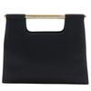 Partytasche Handtasche vintage schwarz Satin Damen Gebraucht