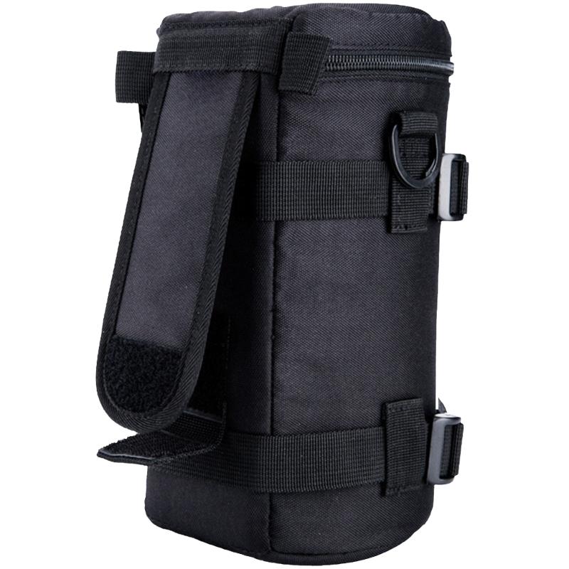 Shockproof Lens Protective Pouch Bag With Multi Compartments Compatible For Multiple Camera Lens Optional