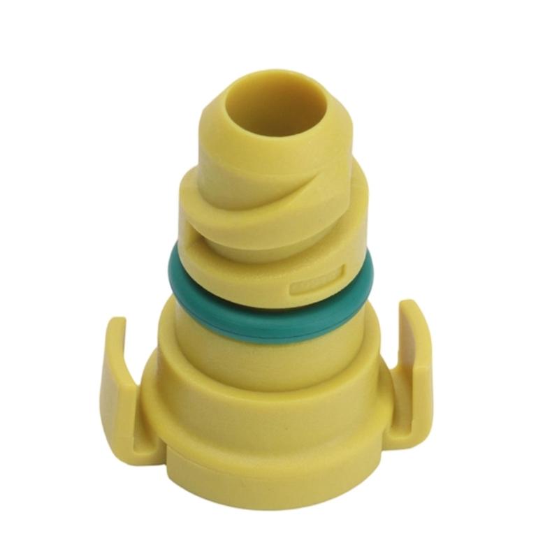 KX6Z6730B BC3Z6730A Oil Drain Plug Replacement Set, 5 Pieces with Lower Guide Sections and Two Side Tabs for Installation