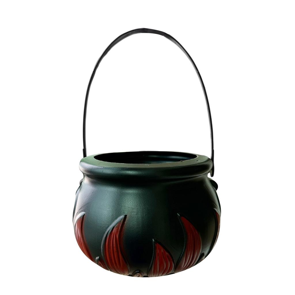 Halloween Jar, Festival Decorated Bucket, Candy Basket