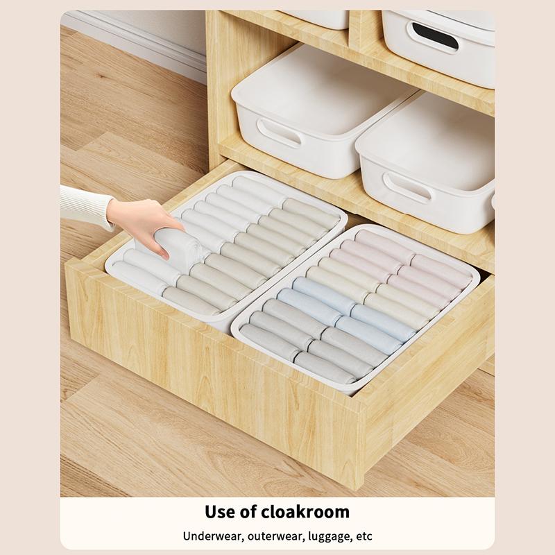 Desktop Storage Box Dormitory Sundries Plastic Cosmetic Storage Box Bathroom Kitchen Sorting Storage Basket Bins
