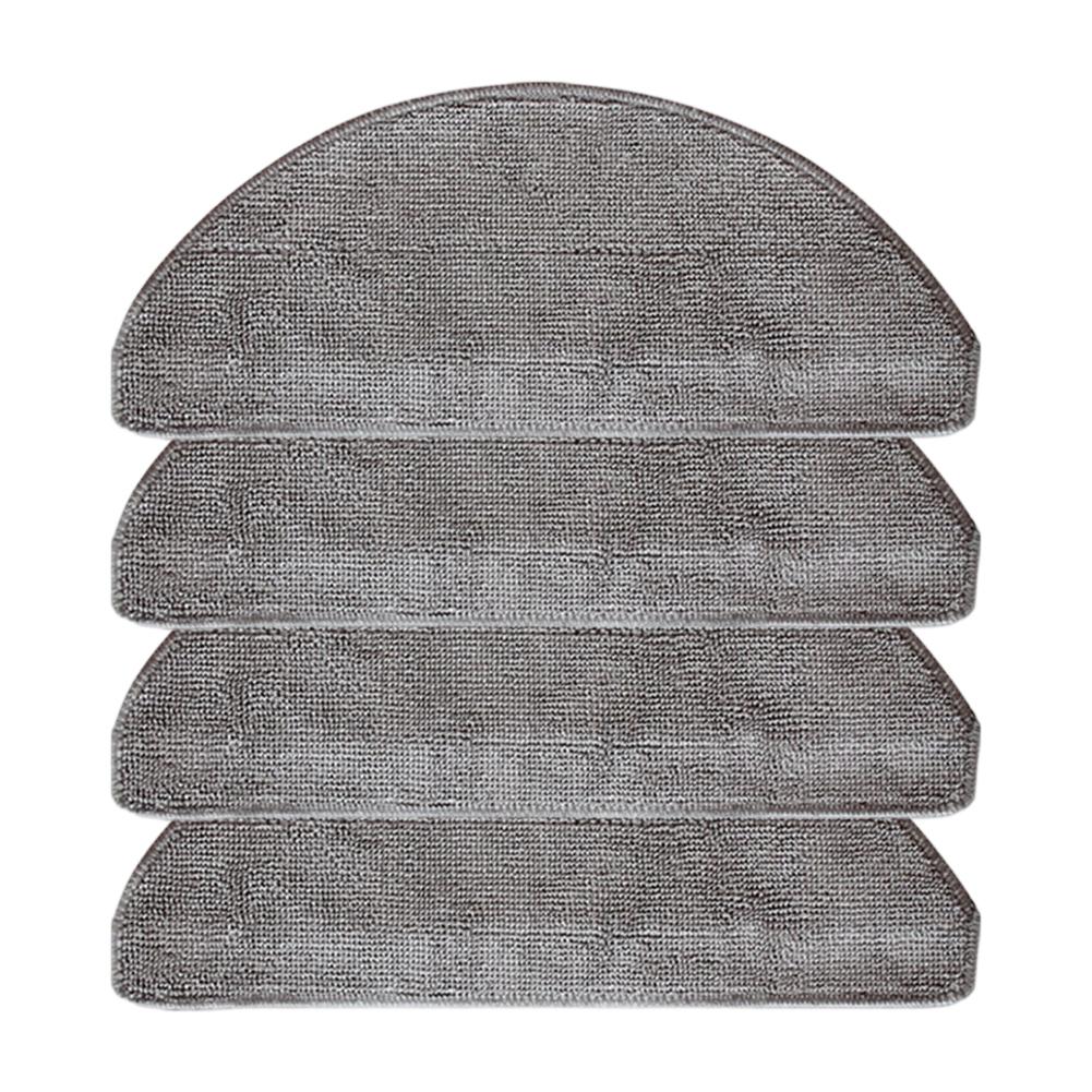 

Тряпка для швабры для пылесоса Polaris PVCR 4250 / 4260 – Микрофибровый аксессуар для уборки пола, Серый, 4 шт./10 шт.