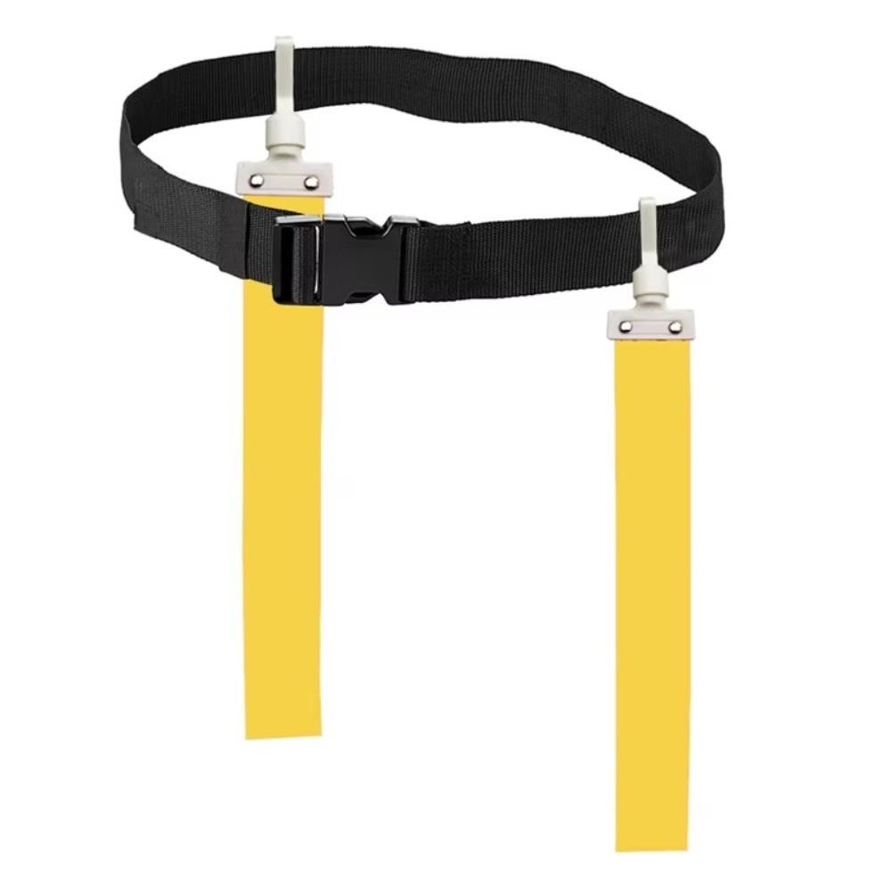 Bright Color American Football Flag Durable Football Training Belt Waist Flag Belt  Rugby Game