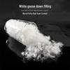 Outdoor White Goose Down Envelope Sleeping Bag