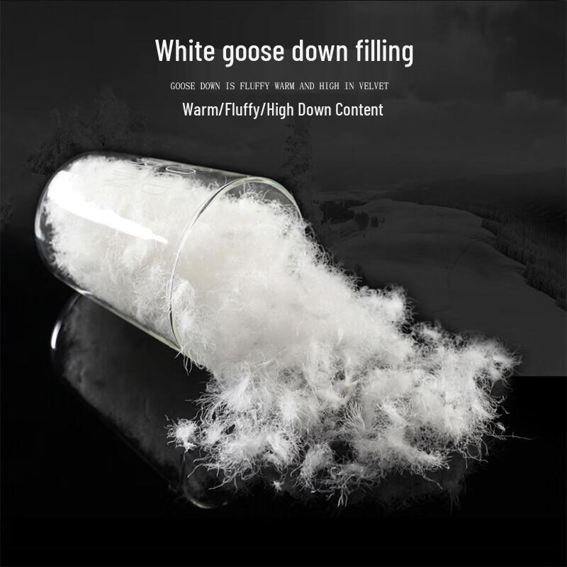 Outdoor White Goose Down Envelope Sleeping Bag