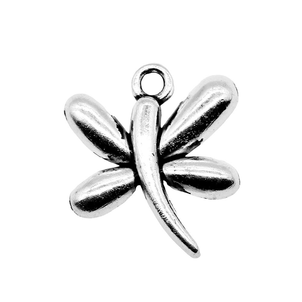 Dragonfly Charms Vintage Alloy Pendants For Insect Themed Handmade Jewelry Supplies