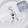 Sweet Bowknot Phone Chain Ornament Heart Beaded Cellphone Pendant Phone Lanyard