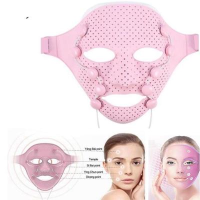 Silicone Facial Mask Electric V-shaped Face Lifting Slimming Face Massager Anti Wrinkle  EMS Therapy Device Beauty Machine