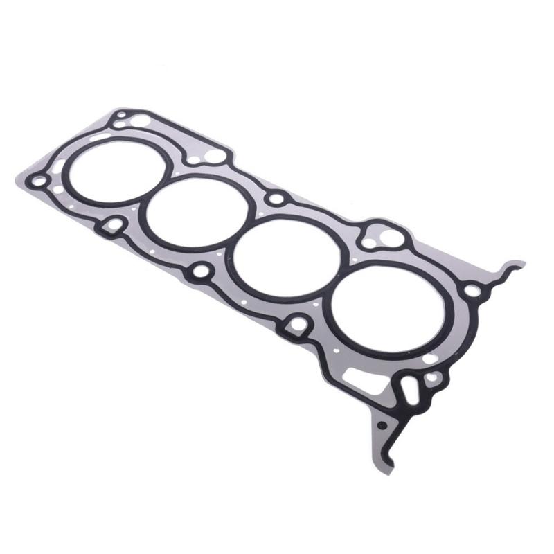 Engine Head Gasket MN195370 for 4A9‑Series, Replacement with Four Large Openings & Multiple Smaller Perimeter & Internal Passages for Repair Work
