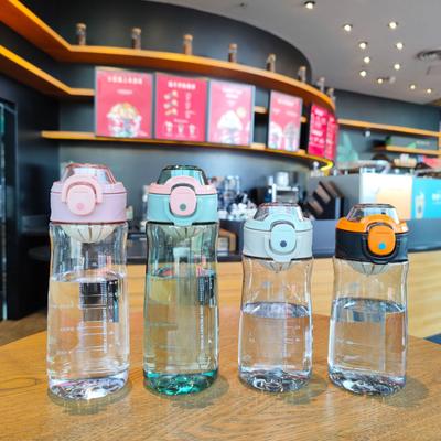 New Korean Outdoor Portable Handle Plastic Space Cups for Men and Women Sports Cups with Tea Cups.