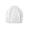 Li Ning Sweatshirts Men's Ivory Crew Neck Moderate Regular AWDQD01-1