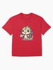 Basilisk Kawaii Tiny Basilisk With A Backpack Oversized Unisex T-Shirt