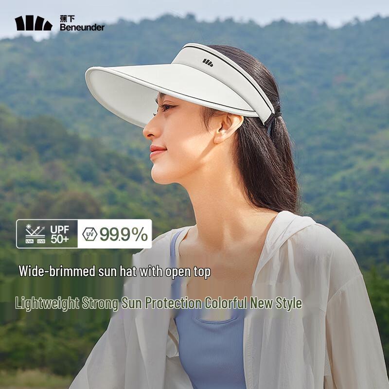 Beneunder Women's UV Protection Visor Sun Hat UL56924