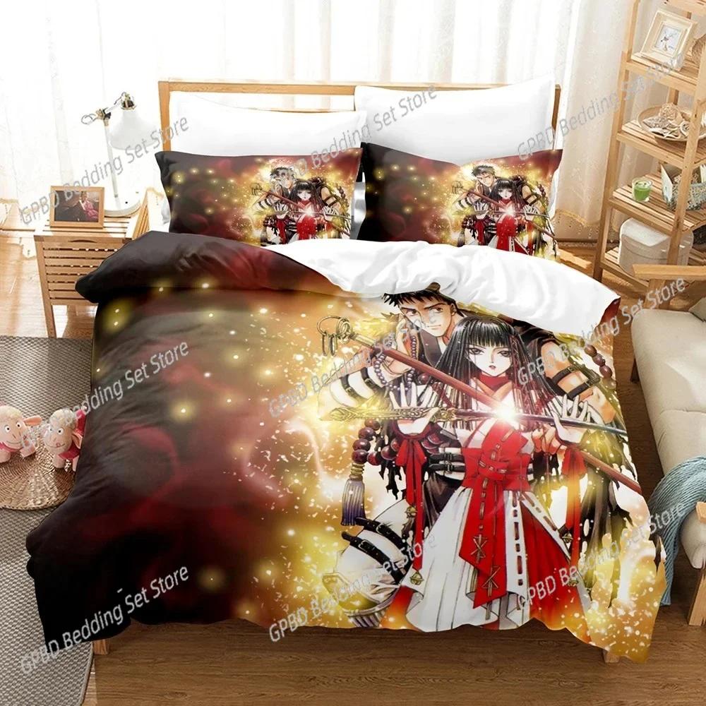 3D Print X19 Anime Beding Set For Bedrom Soft Modern Bedspreads Comefortable Children Kids Soft Duvet Cover Comfortable Quilt Cover And Pilowcase