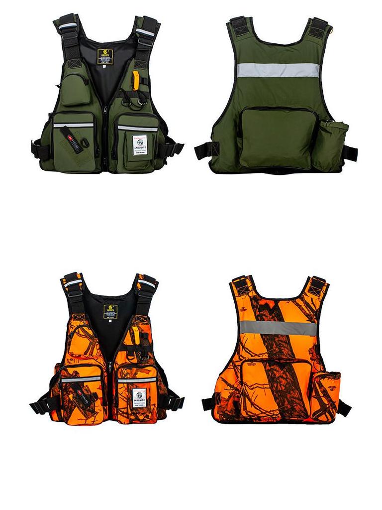 Portable High-Buoyancy Adult Life Jacket Suit for Rock & Sea Fishing