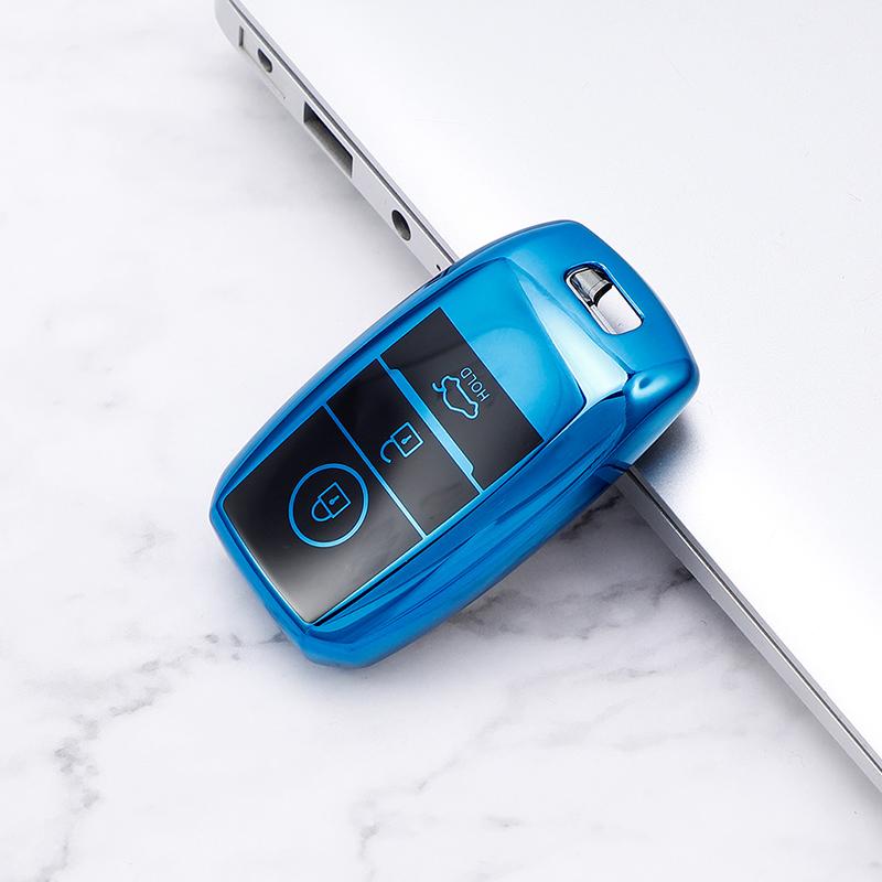 Car Key Cover Case Bag Shell for Kia Rio 3 K2 Ceed Cerato K3 Forte Sportage 4 Picanto K5 Optima Stinger Sorento Accessories