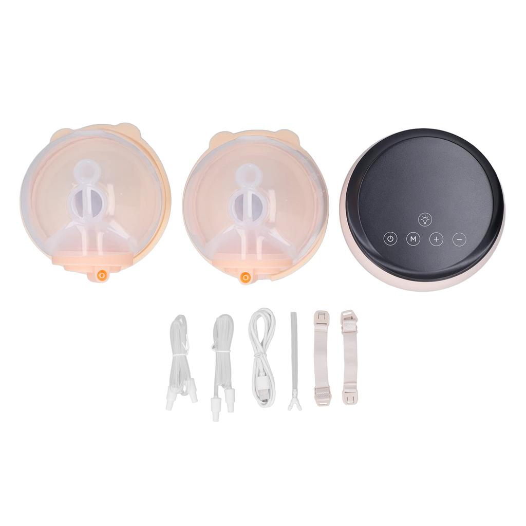 Breast Pump, Electric Breast Pump with 3 Modes, 9 Gears, Painless, Hands-Free, Milk Collection with Night Light