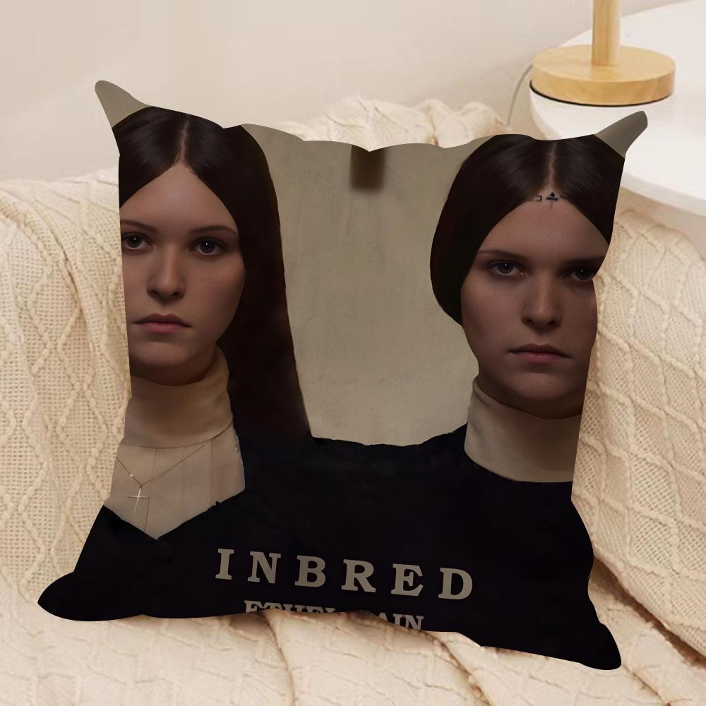 

EEthel CCain Singer Cushion Cover Soft Plush Throw Pillow Cover DoubleSided Printed Cushion Case Cozy Sofa Home Decor 30x30cm