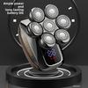 New Smart Men's Electric Shaving Kit with A Clean-shaven Head Design Featuring Seven Blades and Multiple Functions for Shaving