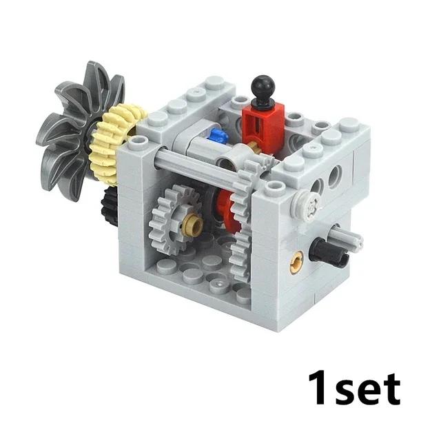 Mattoncini Meccanici Differenziali Tecnici MOC Giocattoli con Ingranaggi Differenziali Meccanici Parte High-Tech 6573 62821 65414 Mattoncino Autobloccante