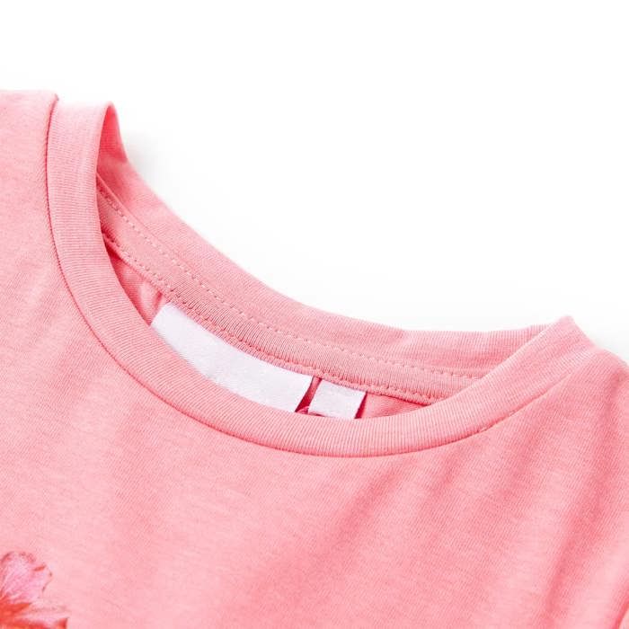 Neon Pink T-shirt for Children 92/104/116/128/140