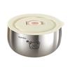 316 Stainless Steel Rice Soup Bowls with Lid Children Tableware Anti-Scald Double Layer Food Containers For Kid 380ML