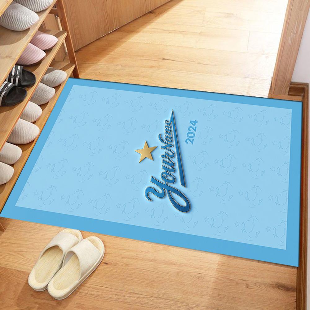 Fc Zenit Saint‑petersburg 32 Customize Text Floor Rug Office Rug Perfect for Game Room Dormitory Hallway Balcony Antislip Carpet Office home decor