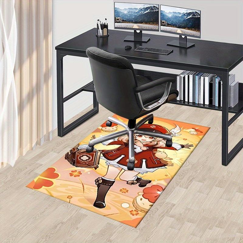

1pc Klee Office Carpet Soft Polyester Entrance Carpet Washable Non slip Machine Washable Indoor Carp 60cm by 90cm