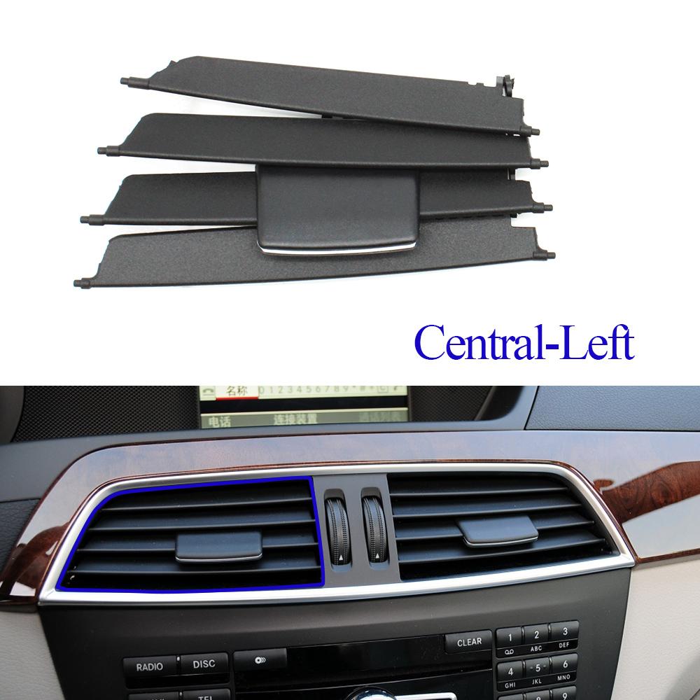 W204 Venstre Høyre Senter AC Lufteventil Grilldeksel Reparasjonssett For Benz C Klasse LCI C180 C200 C220 C230 C260 C300 C350