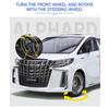 1/18 Scale Toyota Alphard MPV Large Size Alloy Car Model Diecast Metal Toy Vehicles Car Model Simulation Sound and Light Children Gift
