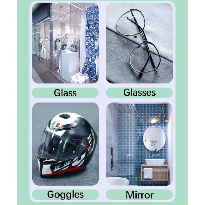 AIVC Car Glass Anti Fog Spray Rearview Mirror Antifogging Long-term De-fogging Lnterior Windshield Antifogging Coating Car Care