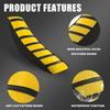 JFG Racing Dirt Bike Seat Covers, Universal Antiskid Soft Cushion Covers for Most Dirt Bike Motorcycle Yellow