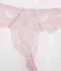 Peach John Miracle Song Light Soft Gentle on the Show Through Clothing T-Back, Pink, M/L, All-Lace, Fit, Skin, Doesn't
