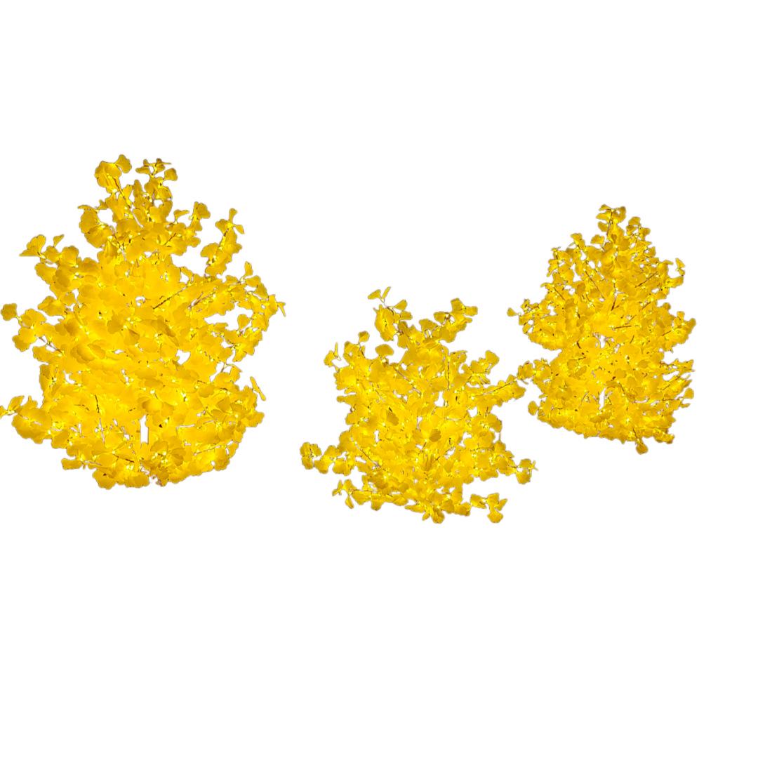 LED Ginkgo Tree Light - Yellow Leaf Outdoor Landscape Decorative Light with Luminous Branches. Ginkgo Tree Light 1.8m