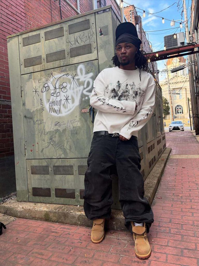 Y2K European-American Autumn Street Style Hip Hop Graphic Long Sleeve T-shirt