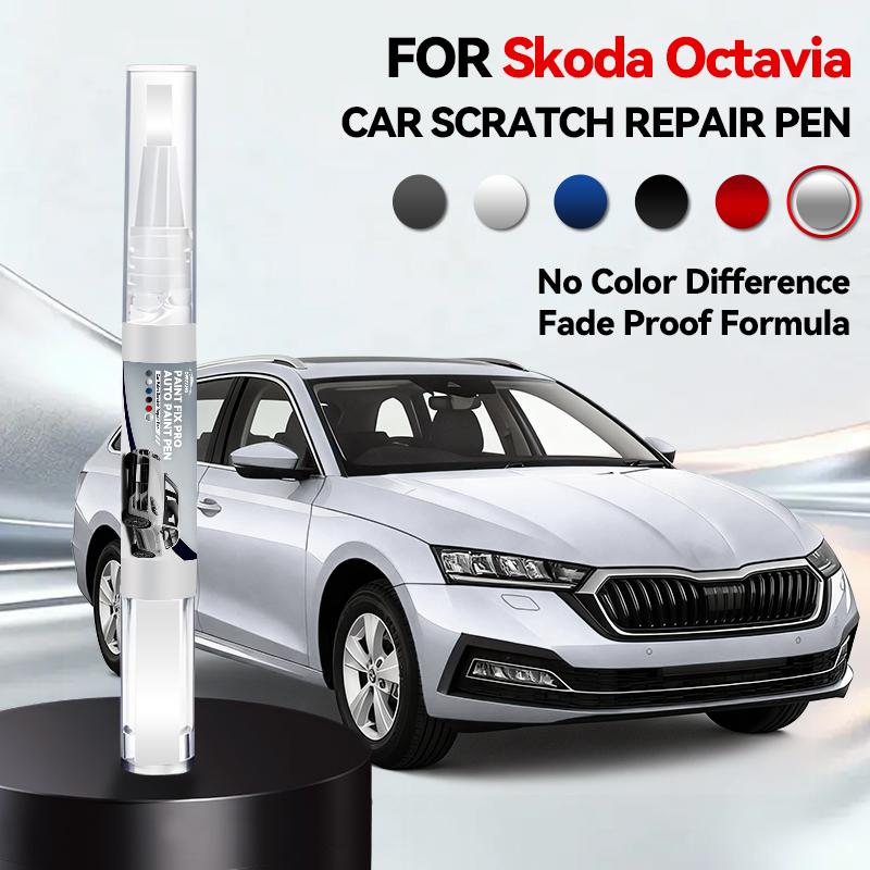 Pro Škoda Octavia Opravný pero na lak auta Dotykové pero na škrábance DIY Autodoplňky Béžová 123 Bílá Šedá LD7S 160 Černá Červená