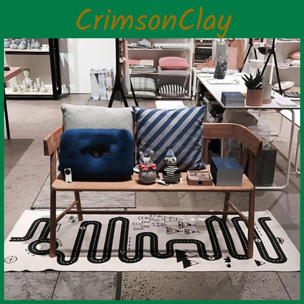 Black Baby Print Play Mats Game Pad Fashion Carpet Mat Floor Creeping Props Kids