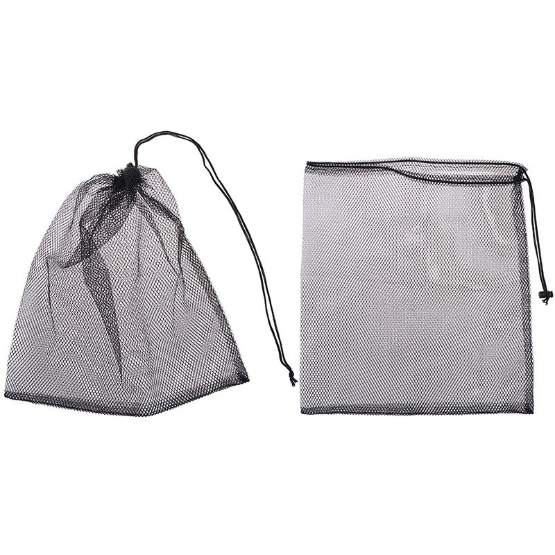 1pc Aquarium Filter Bag Fish Tank Mesh Bag Net Pond Bio Ball Active Carbon Isolation Storage