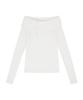 LUVISTRUE El Off-Shoulder Knit(White)