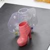 3D Plastic Women Boots Chocolate Mold Lady Shoes Candy Molds Cake Decorating Tools DIY