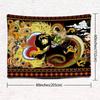 Dragon Phoenix Tapestry Chinese Oriental Asian Mythology Animal Tapestries Chinese Mythology Legend Art Tapestry Wall Hanging