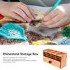drawer design Rhinestone storage box with drawers  DIY handmade organization
