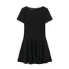 TAOP&ZA Damen Elegantes Mini-Kleid mit Rüschensaum - Frühjahrskollektion